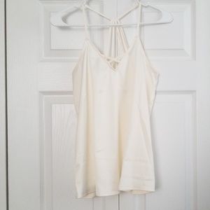 White fashion tank